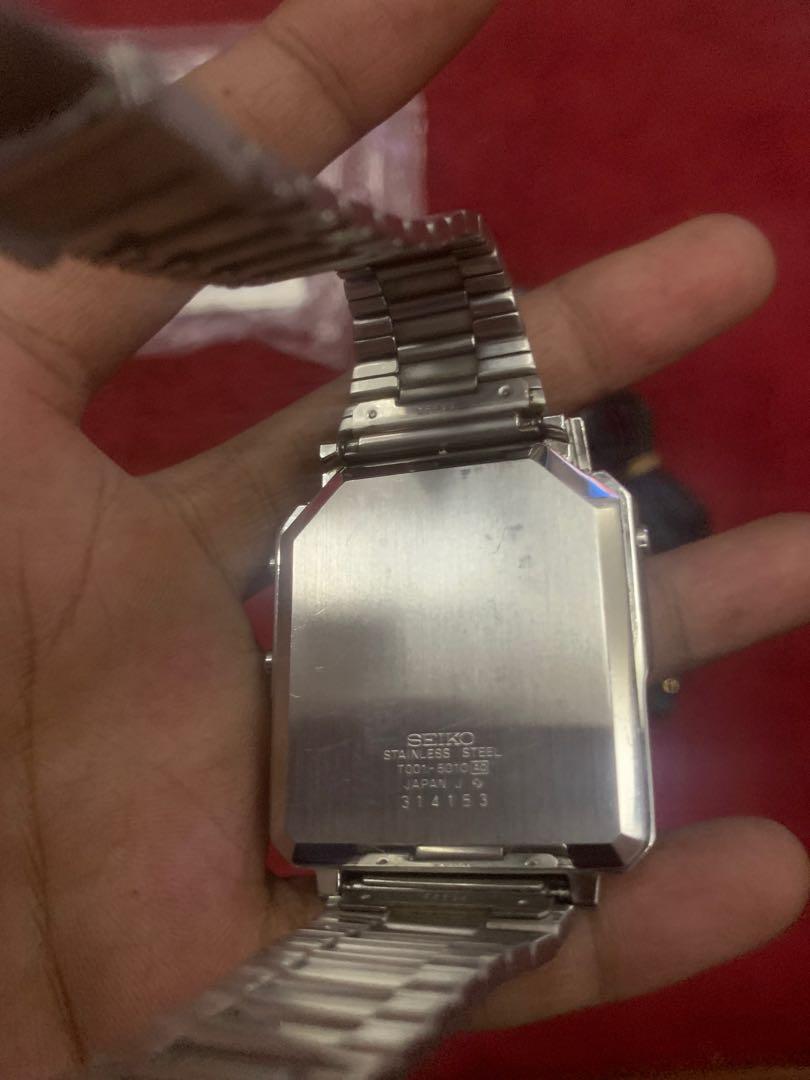 Seiko Vintage Digital TV Watch Men s Fashion Watches