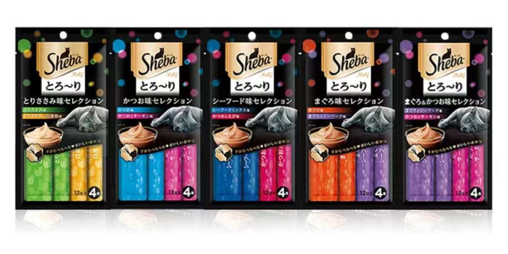 Sheba melty cream cat treat Pet Supplies Pet Food on Carousell