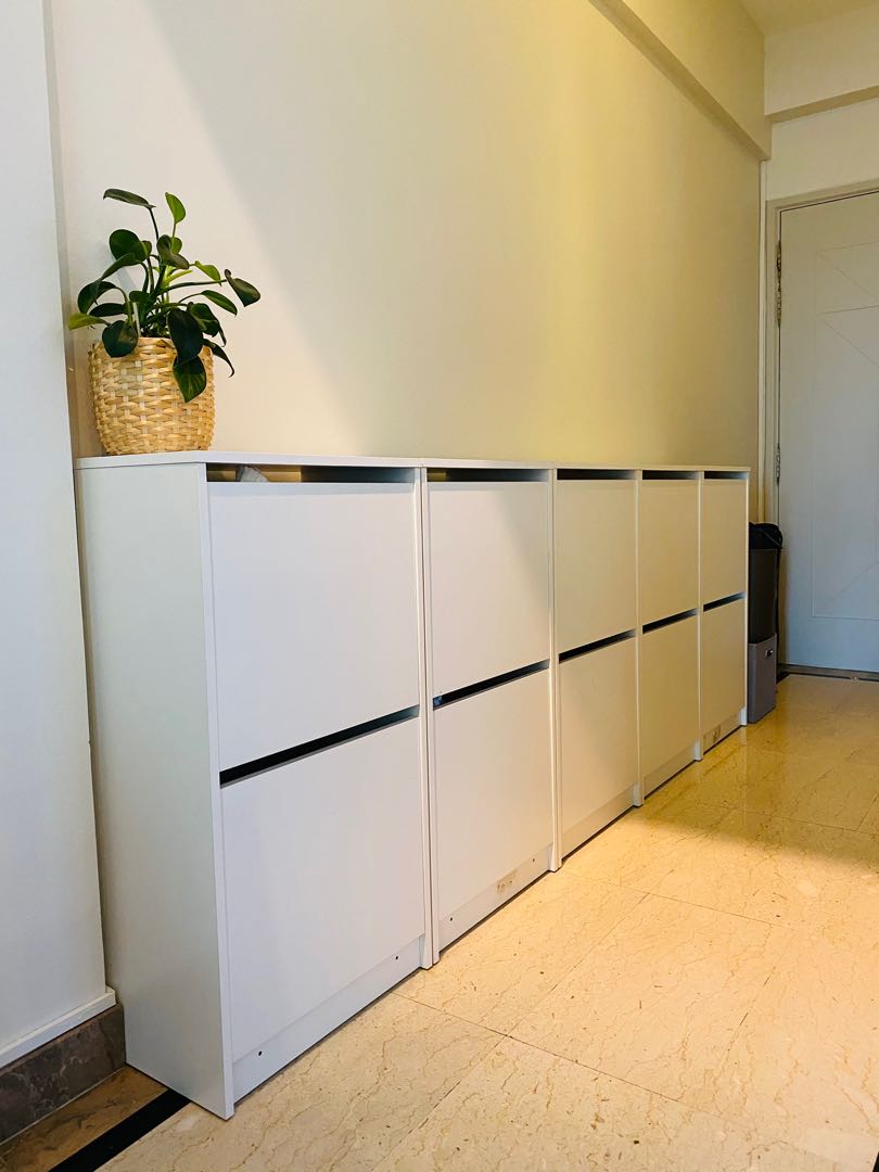 Shoe Rack Ikea Bissa, Furniture & Home Living, Furniture, Shelves