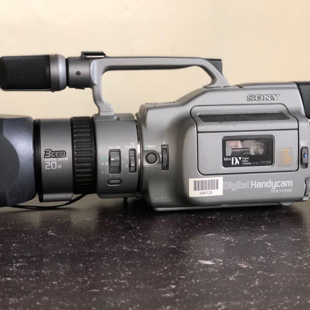 SONY HANDYCAM DCR-VX1000 SONY 潔 ソニー DCR-VX1000 3CCD 20x #797