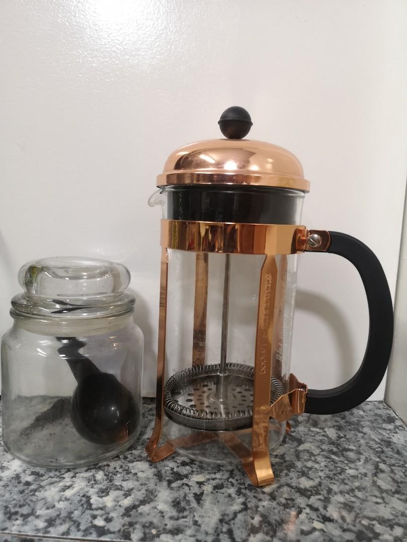 Starbucks X Bodum French Press in Rose Gold (8 cups), Furniture & Home