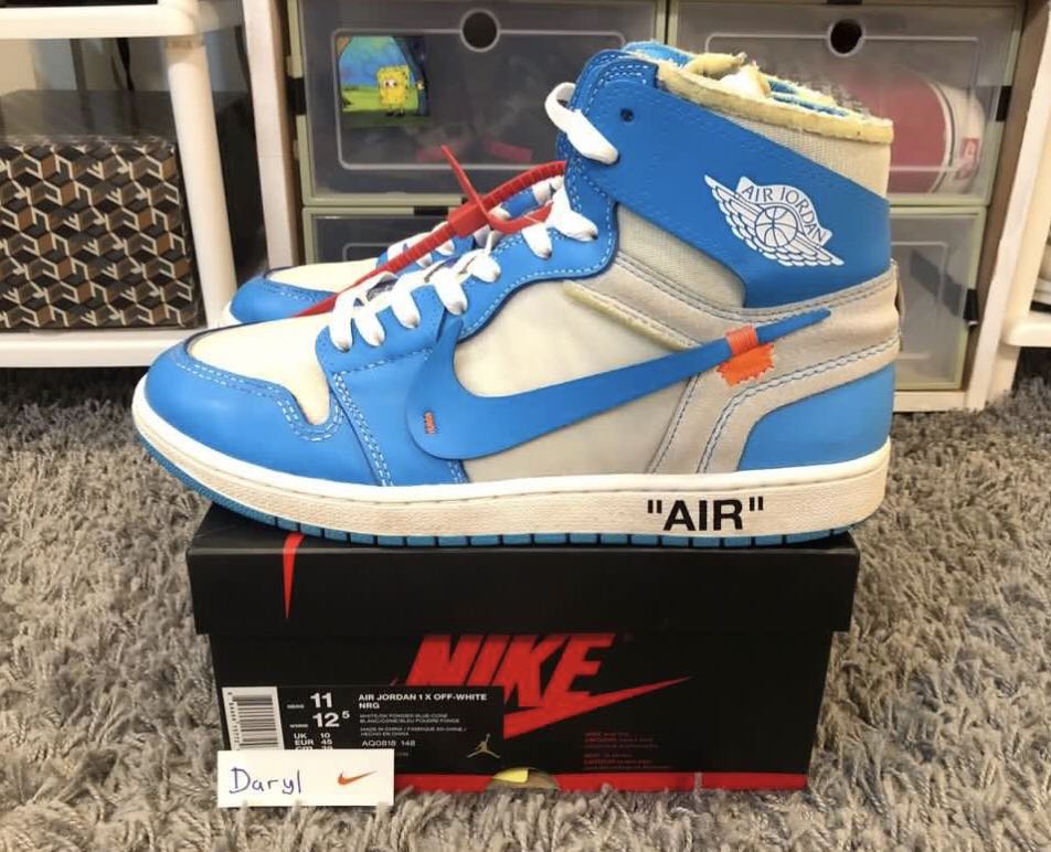 Air Jordan 1 x Off-White NRG off white unc – Sayless THREADS