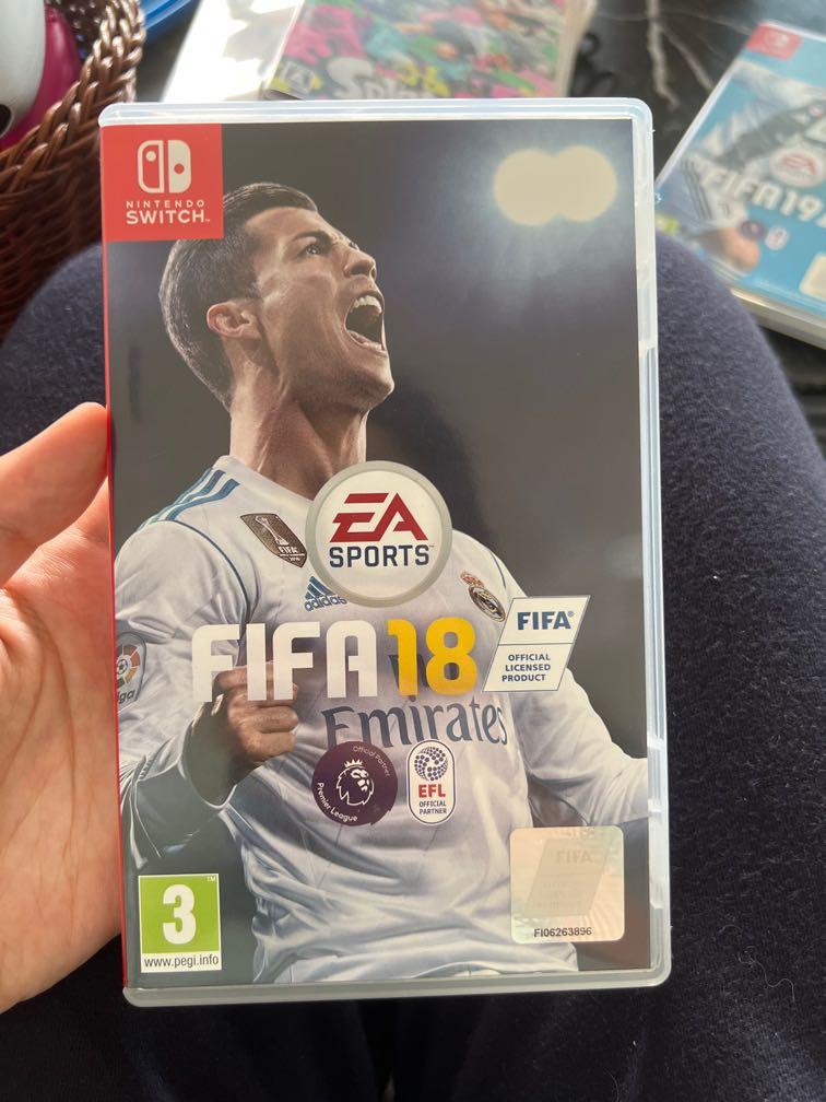 Switch Fifa 18 電子遊戲 電子遊戲 Nintendo 任天堂 Carousell