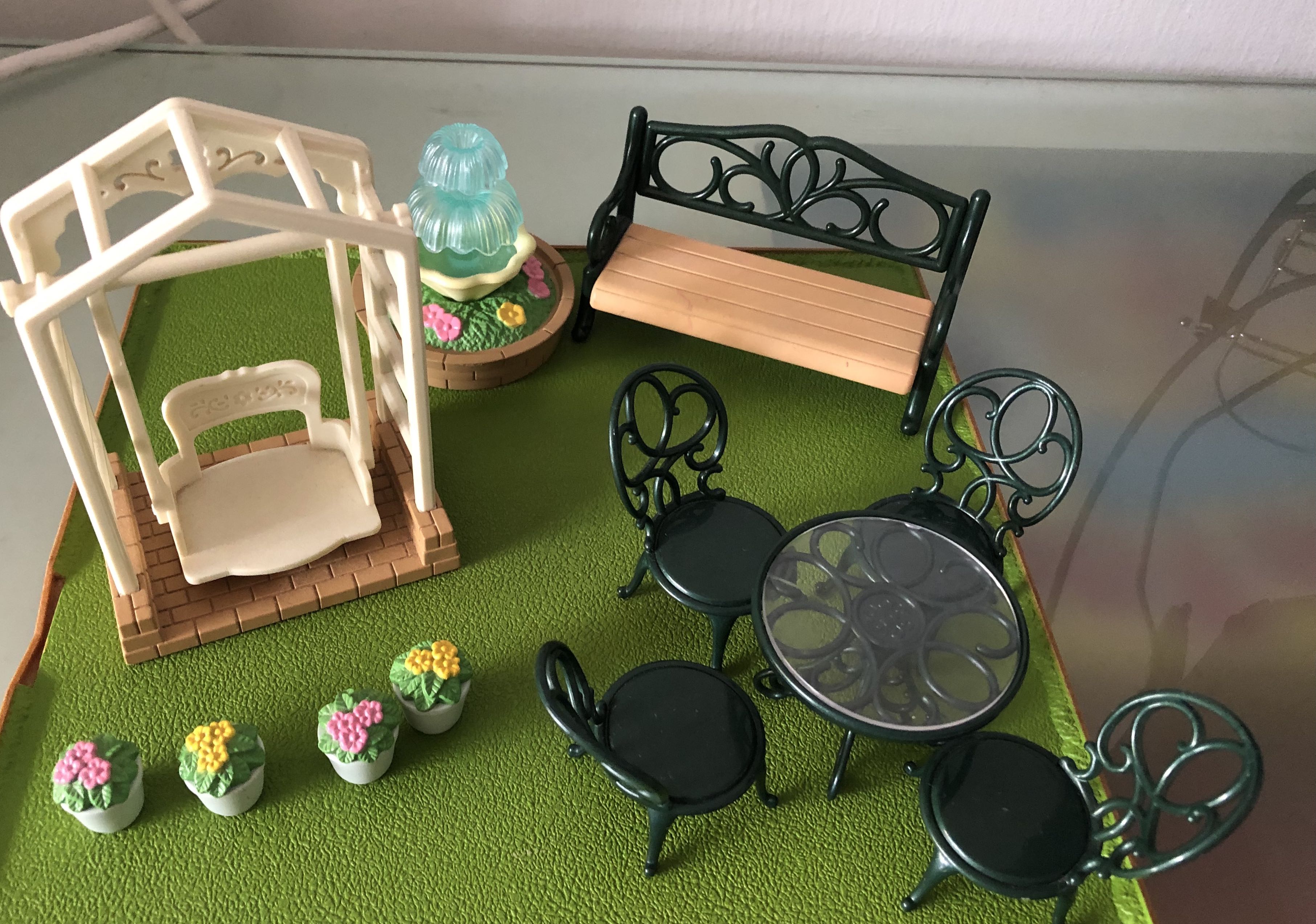 Sylvanian families hot sale garden swing