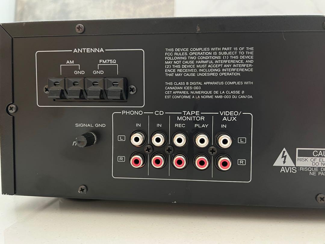 Teac AG 790 AM/FM stereo receiver amplifier, Audio, Soundbars, Speakers