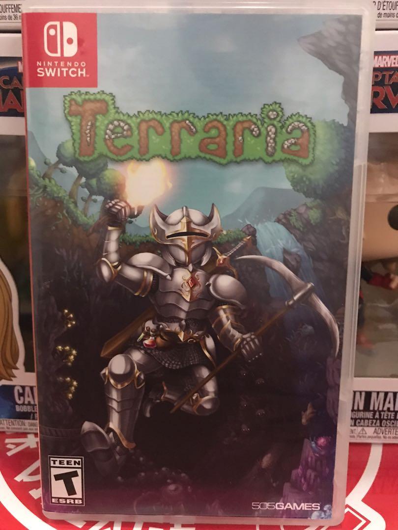 Terraria Cartridge for Nintendo Switch Video Gaming Video Games