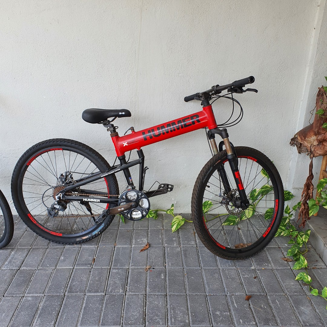 Hummer 26 folding shop bike
