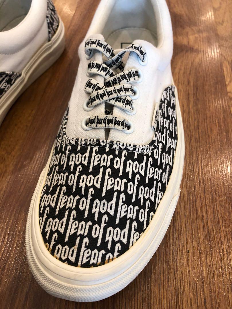 Fear of god outlet vans era retail price