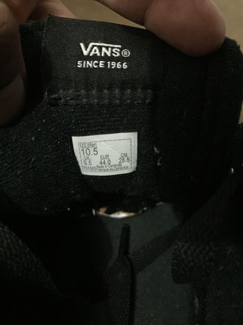 vans tb4r black