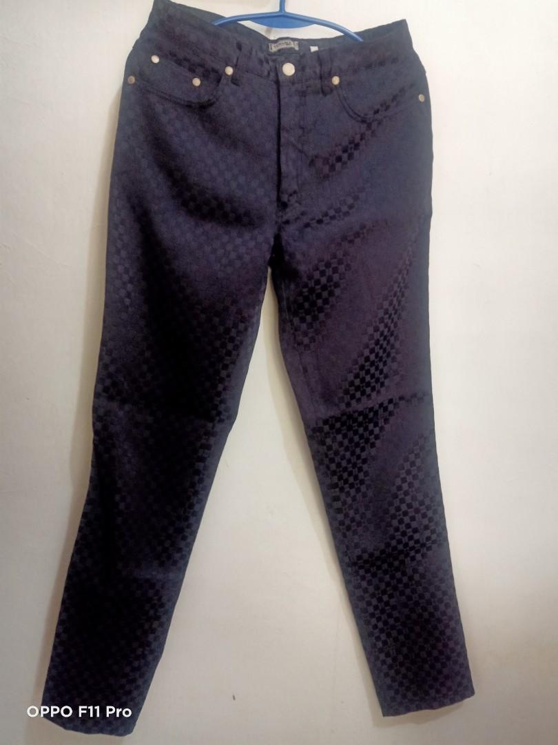 Versace Classic V2 monogram pants Men s Fashion Bottoms