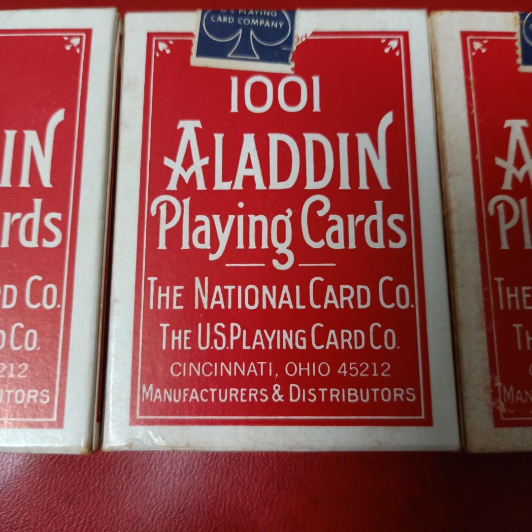 Vintage 1001 Aladdin Playing Cards, Hobbies & Toys, Collectibles