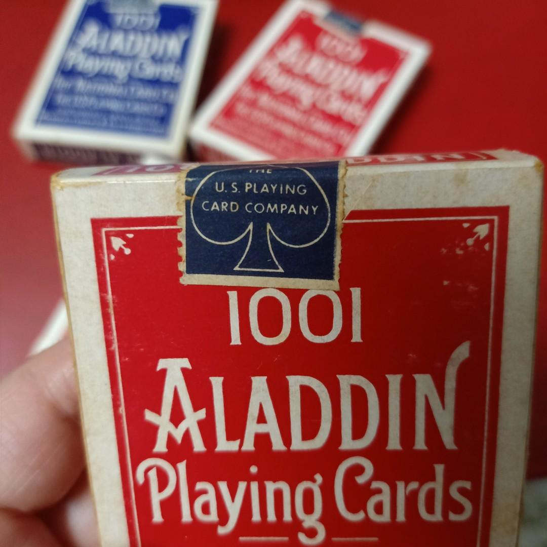 Vintage 1001 Aladdin Playing Cards, Hobbies & Toys, Collectibles