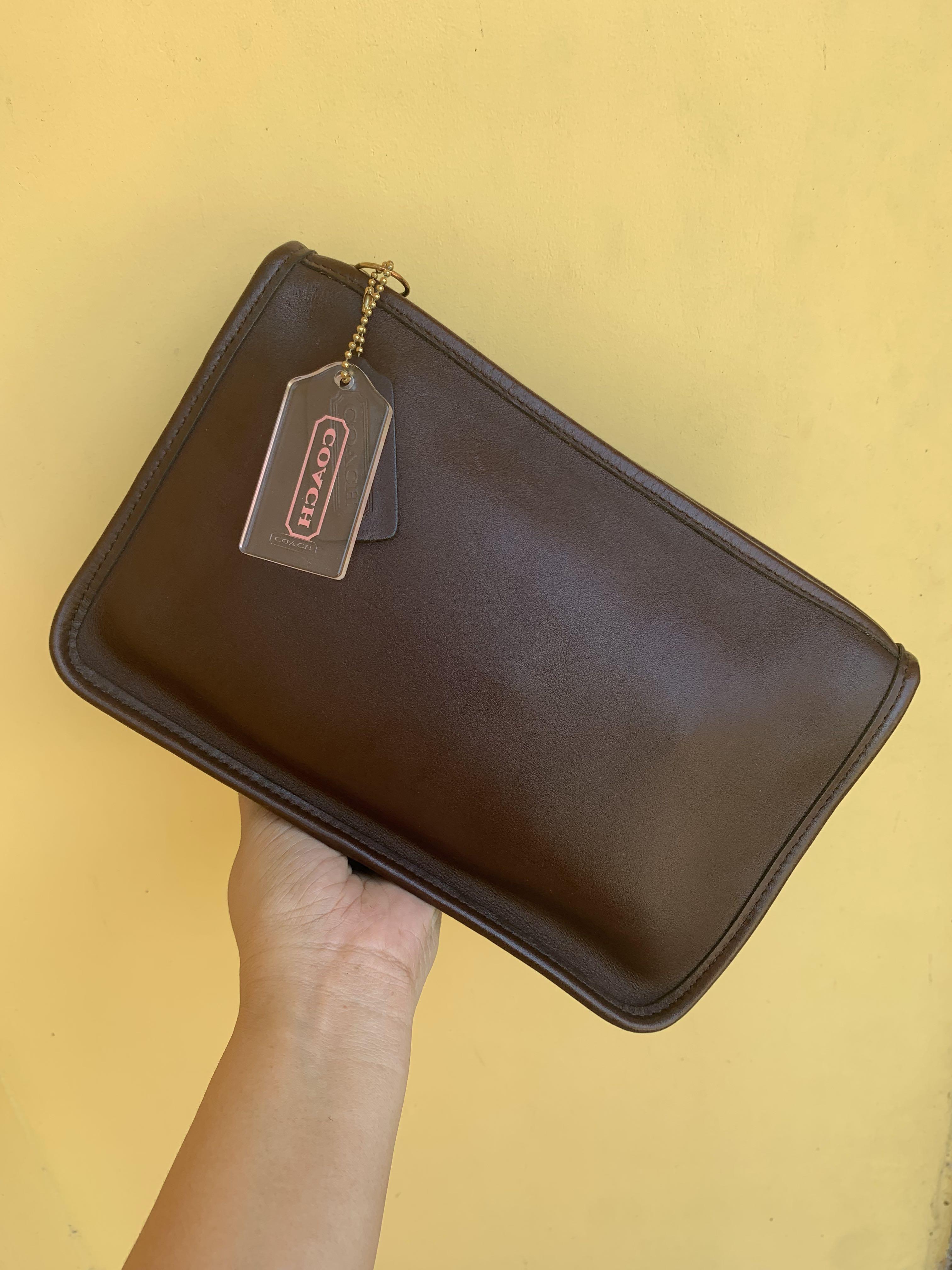 Vintage Coach Clutch Bag