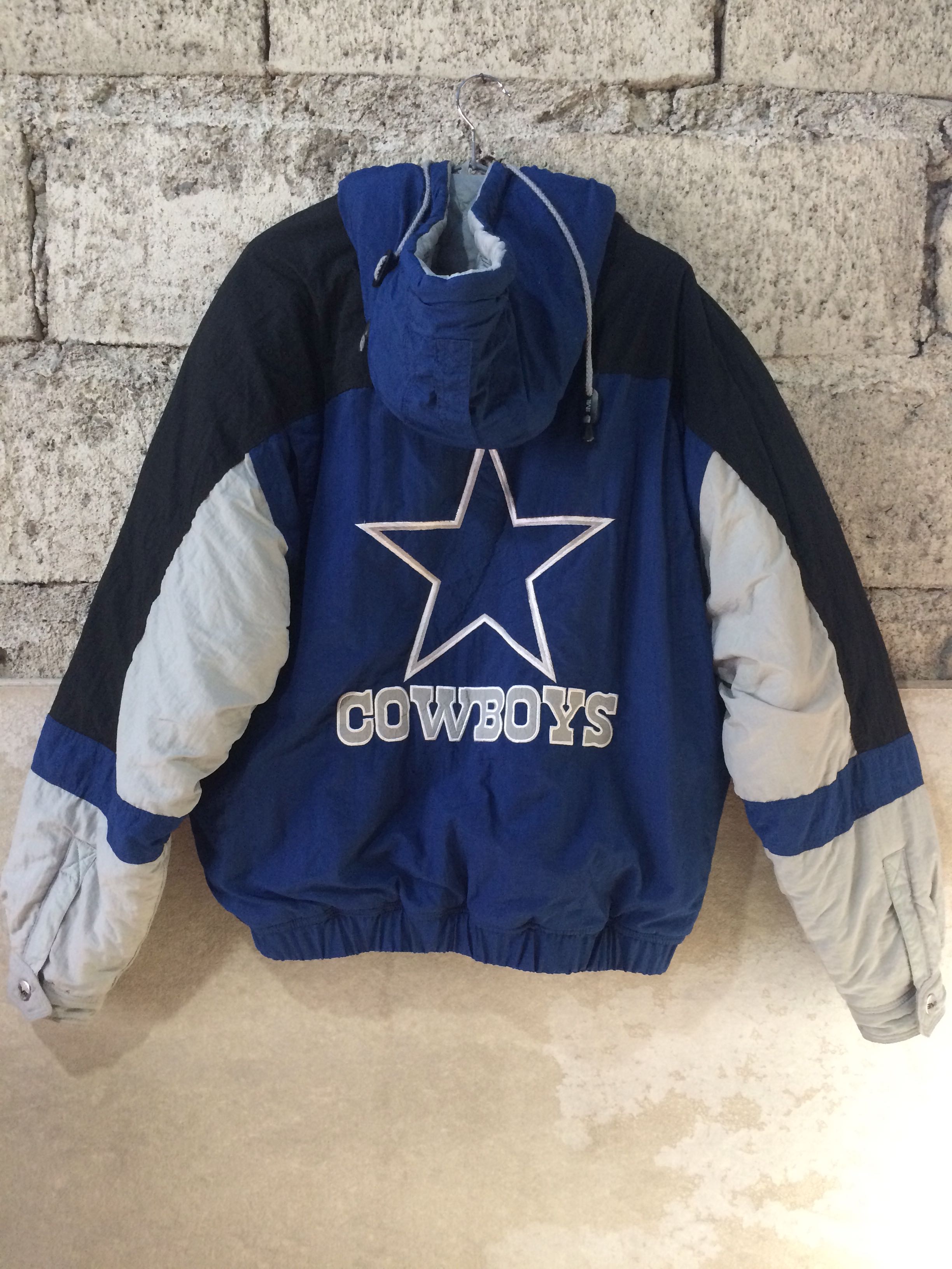 Vintage Dallas Cowboys Jacket by Mirage, Men's Fashion, Tops & Sets ...