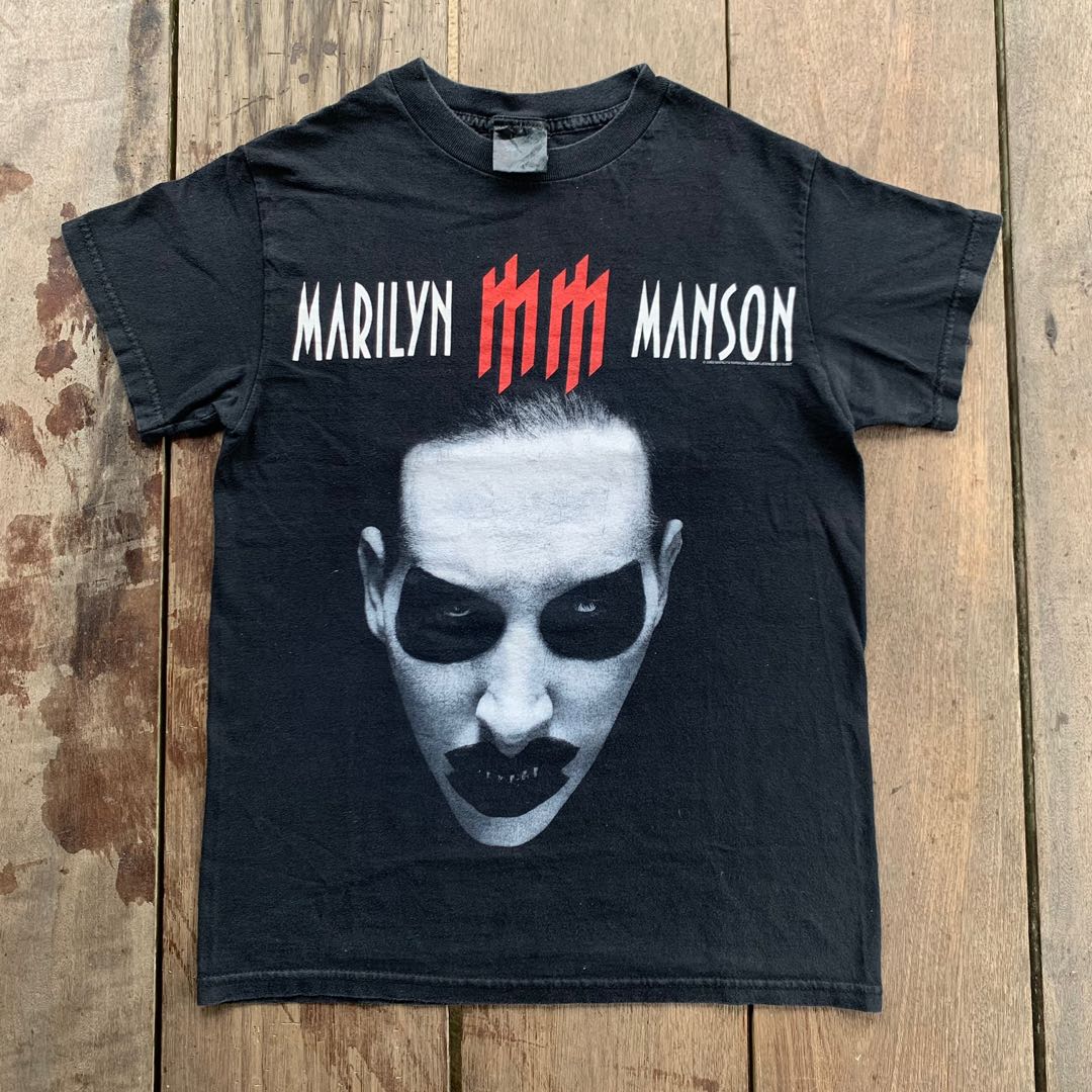 T shirt marilyn manson sales