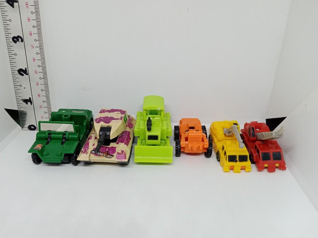 Vintage Transformers Mini Palengke Toys (Category: Vintage Collectibles) located in San Pablo. Submitted by fredambion (Listing ID 1148816668, Image 1). Description: Vintage Transformers Mini Palengke Toys /As Is 6pcs For Only 300 Check pictures Payment Gcash o Palawan Shipping via JRS o Lbc Cop Meet up San Pablo City Laguna.