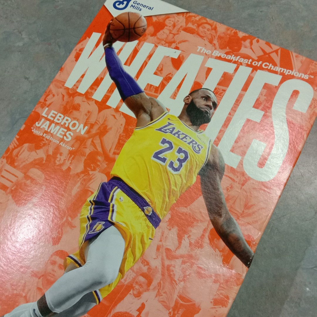 wheaties lebron