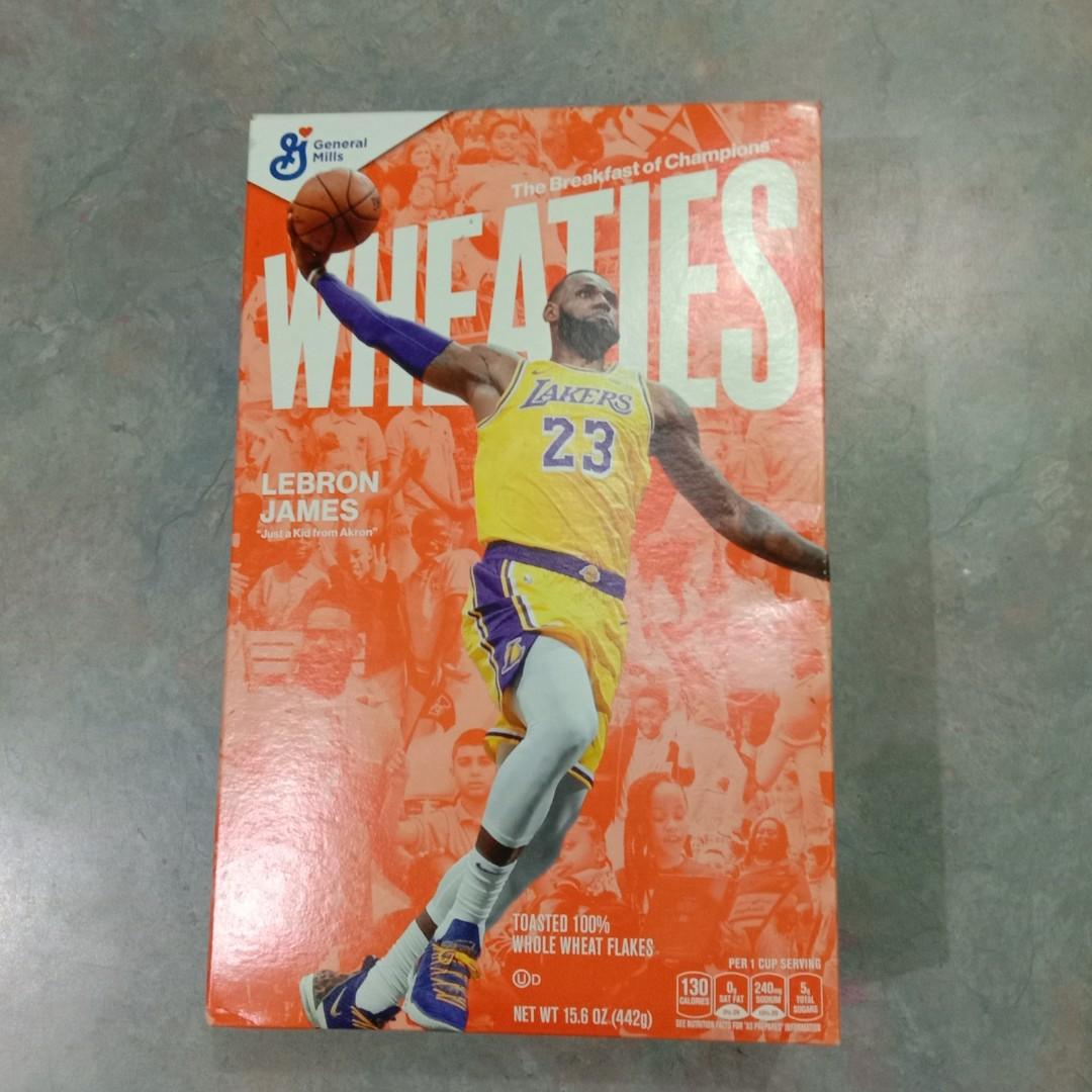 Wheaties Cereal Lebron James Limited Edition Hobbies Toys Memorabilia Collectibles Fan Merchandise on Carousell