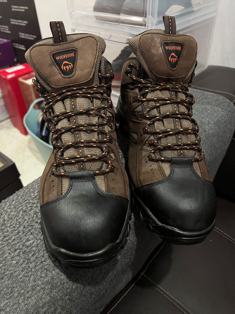 Wolverine hudson sales steel toe boots