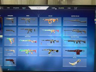 WTS Champions Vandal Valorant Account