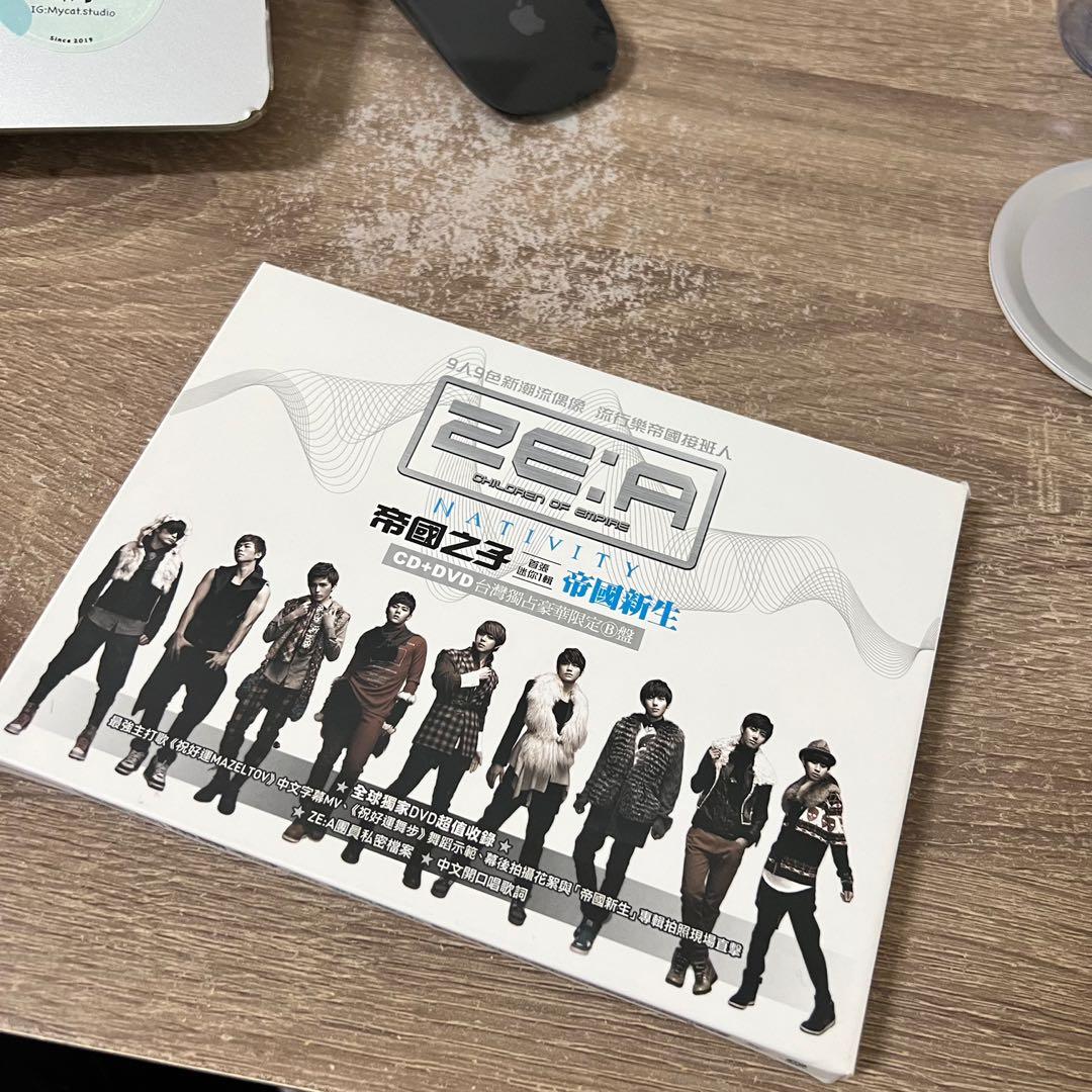 ZE:A NATIVITY 帝國新生 CD+DVD ゼア 台湾-