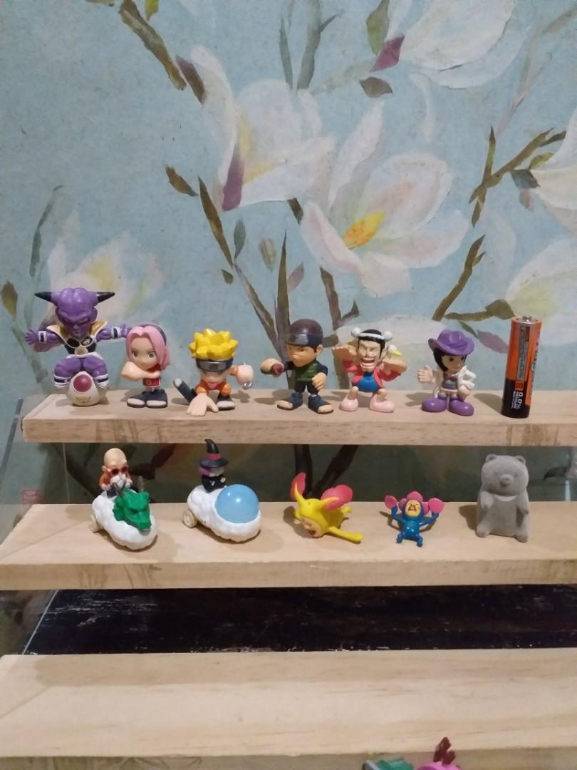 11pcs assorted Miniature Anime figures and toys assorted mix Naruto