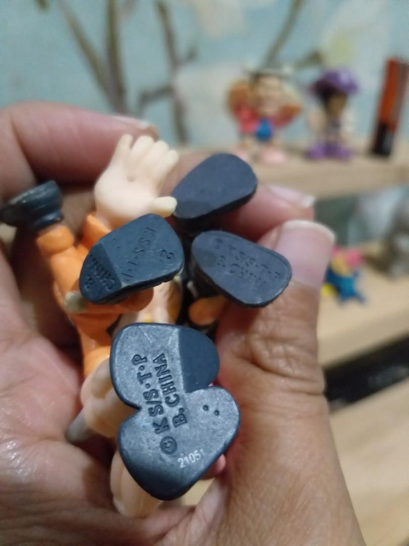 11pcs assorted Miniature Anime figures and toys assorted mix Naruto