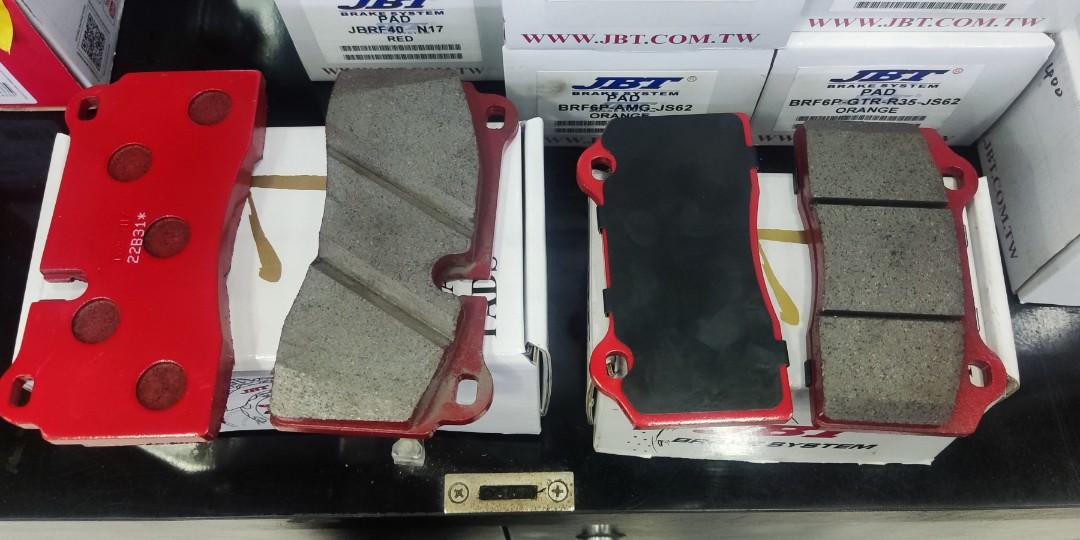 4 POT JBT brake pad, Car Accessories, Accessories on Carousell