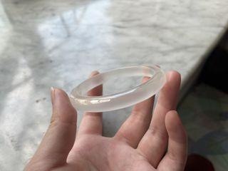 白冰瑪瑙手鐲-55圈