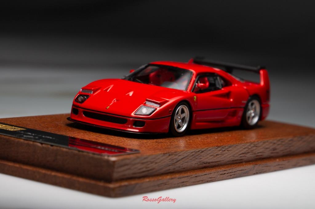 全新1:64 PGM Ferrari F40 Red, 興趣及遊戲, 玩具& 遊戲類- Carousell