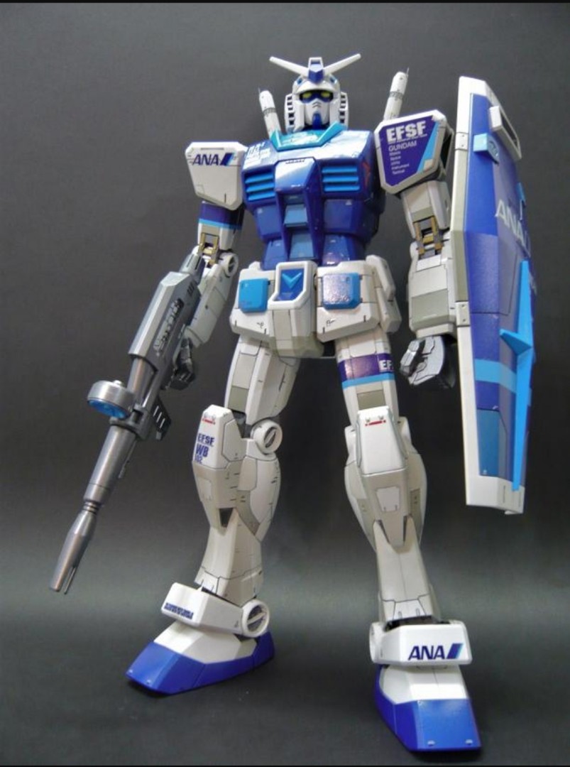 樂富交收照價 9折 全新 Bandai × ANA 限定 Mega Size 1:48 ANA x Gundam RX-78-2 Gundam 全日空  巨型 高達 及 Mega Size Model Gundam AGE-1 Normal 1:48 共兩盒