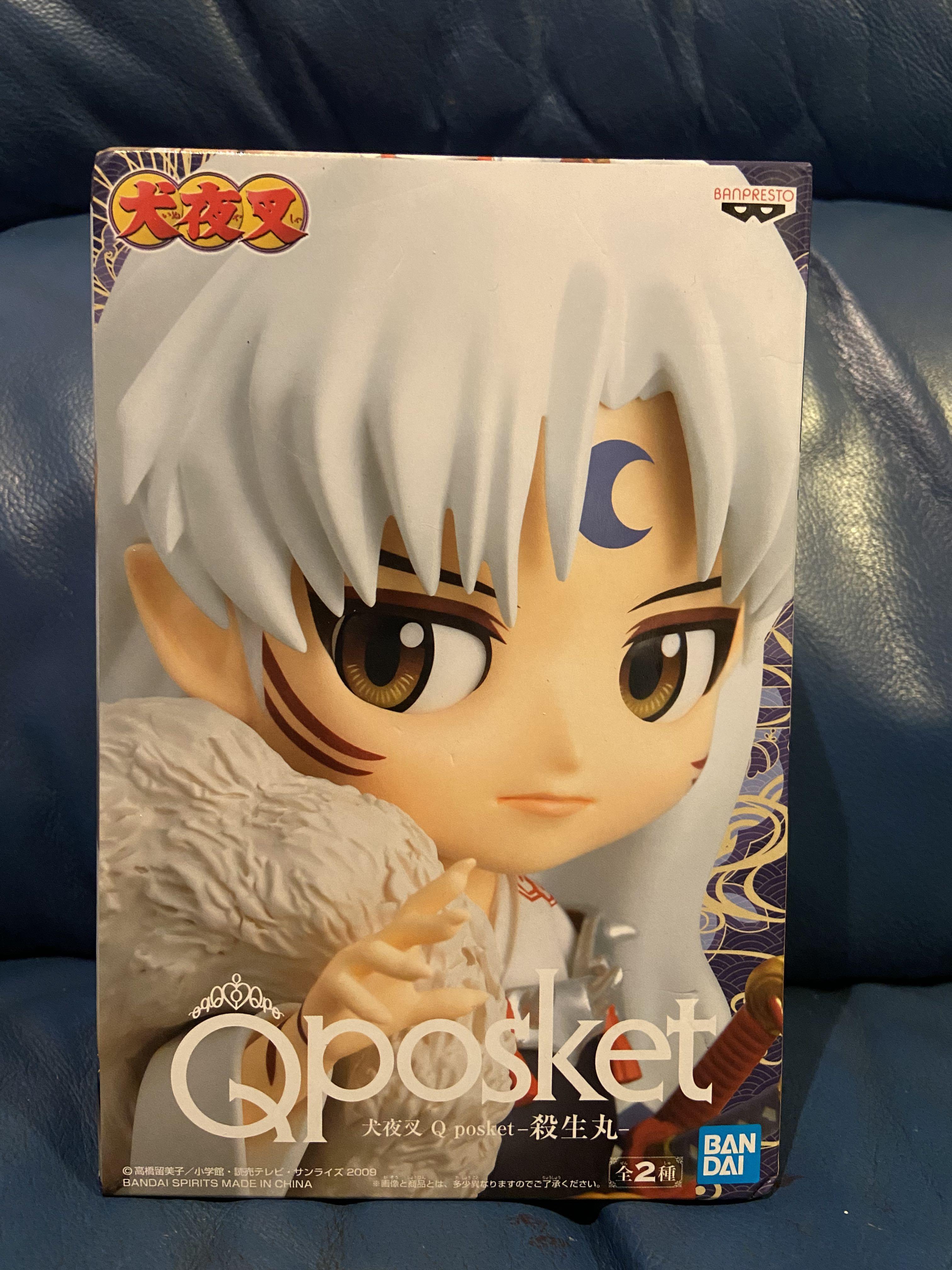 全新日版犬夜叉殺生丸qposket A色 興趣及遊戲 玩具 遊戲類 Carousell