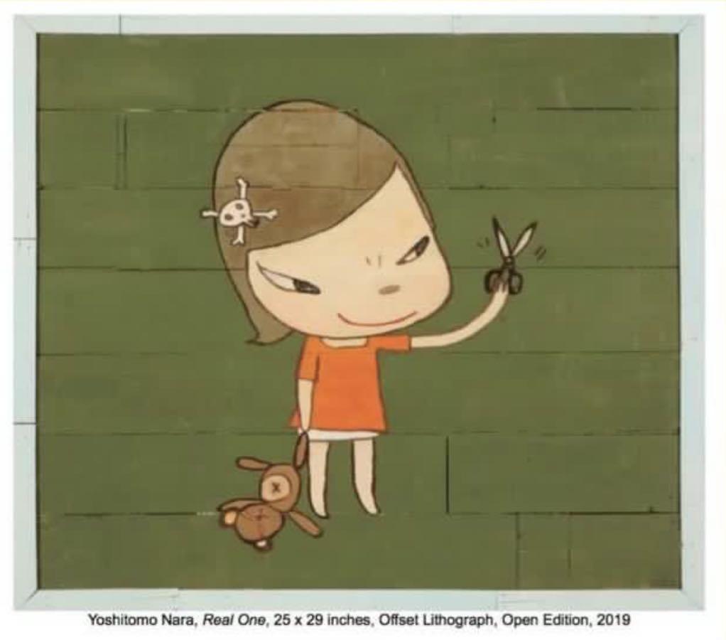 最安値」奈良美智 版画 【Life is only one】 Life Is Only One