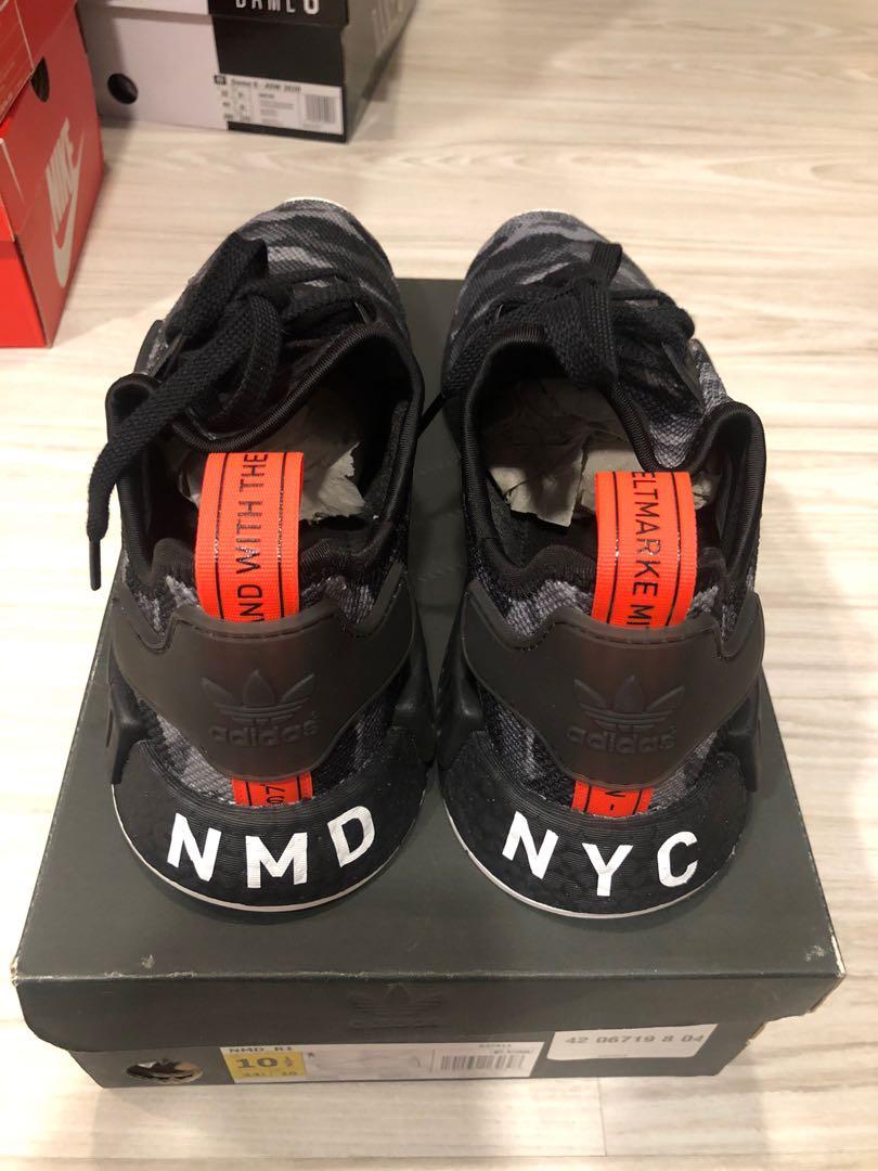 Adidas nmd r1 shop nyc black camo