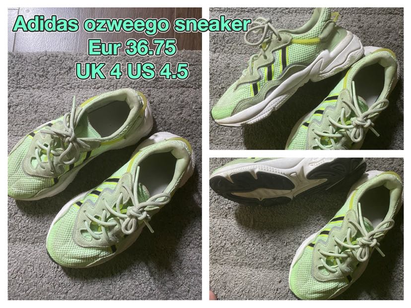 Adidas ozweego size 4 clearance