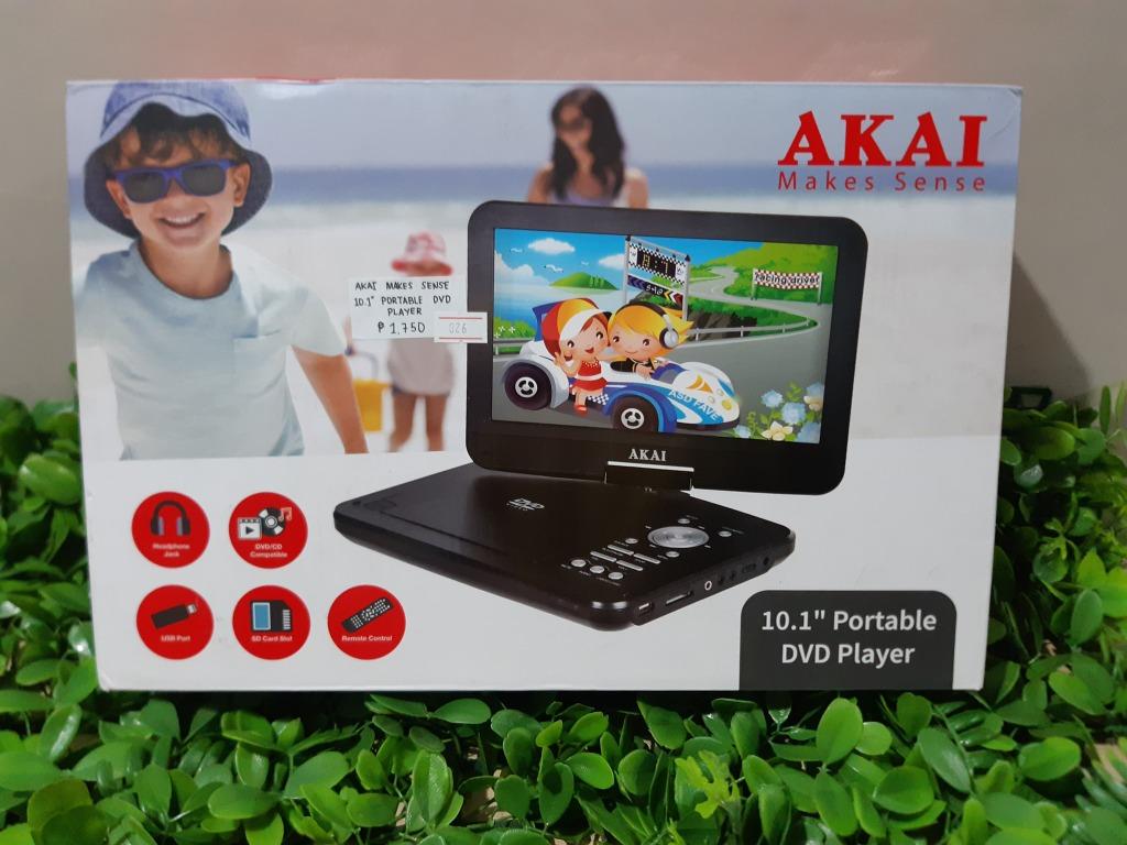 Akai Makes Sense (Category: Blu-Ray & Media Players) located in San Pedro. Submitted by aussie.surplustore (Listing ID 1148928869, Image 1). Description: Akai Makes Sense 10.1" Portable DVD Player 📌SURPLUS items from AUSTRALIA.