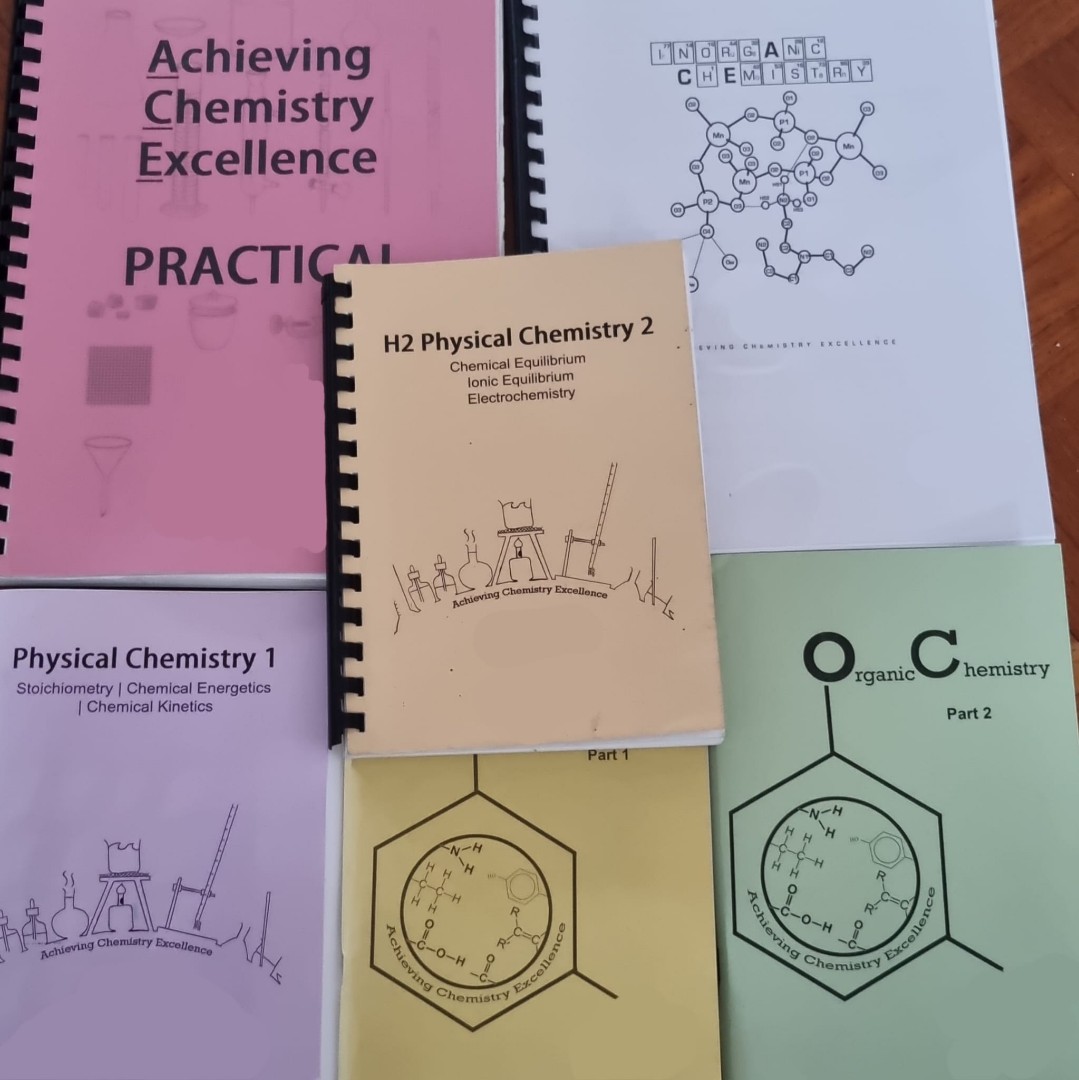 Alevel H2 Chem workbooks with answer and practical notes, Hobbies