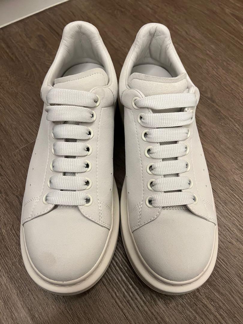 Alexander mcqueen nubuck wedge sole sneaker outlet