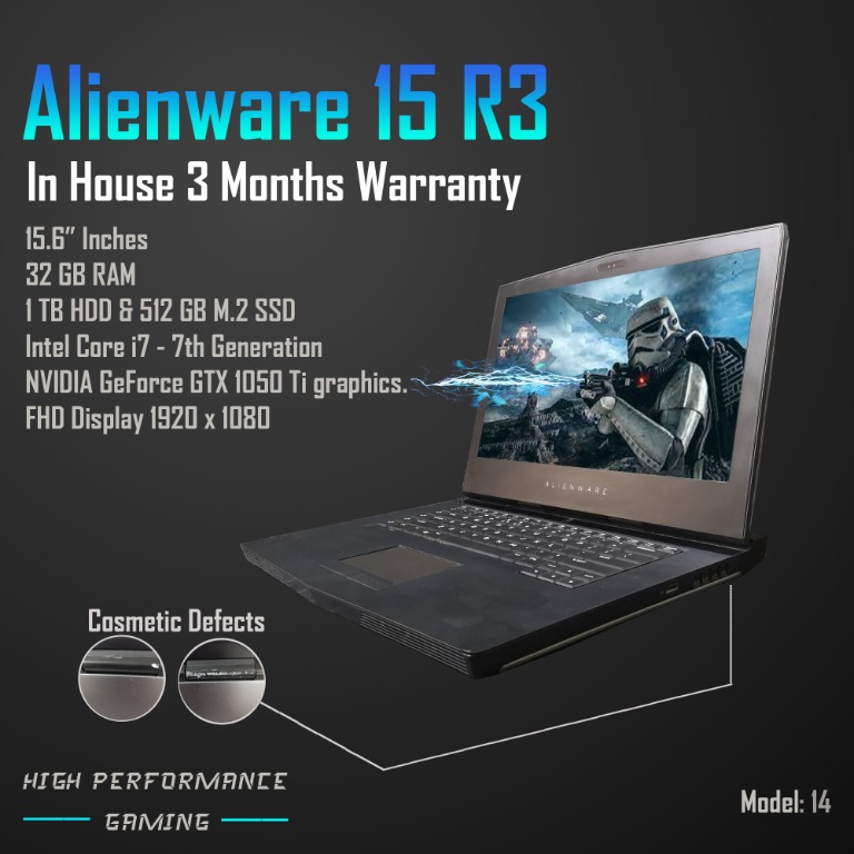 Alienware 2024 1050 ti