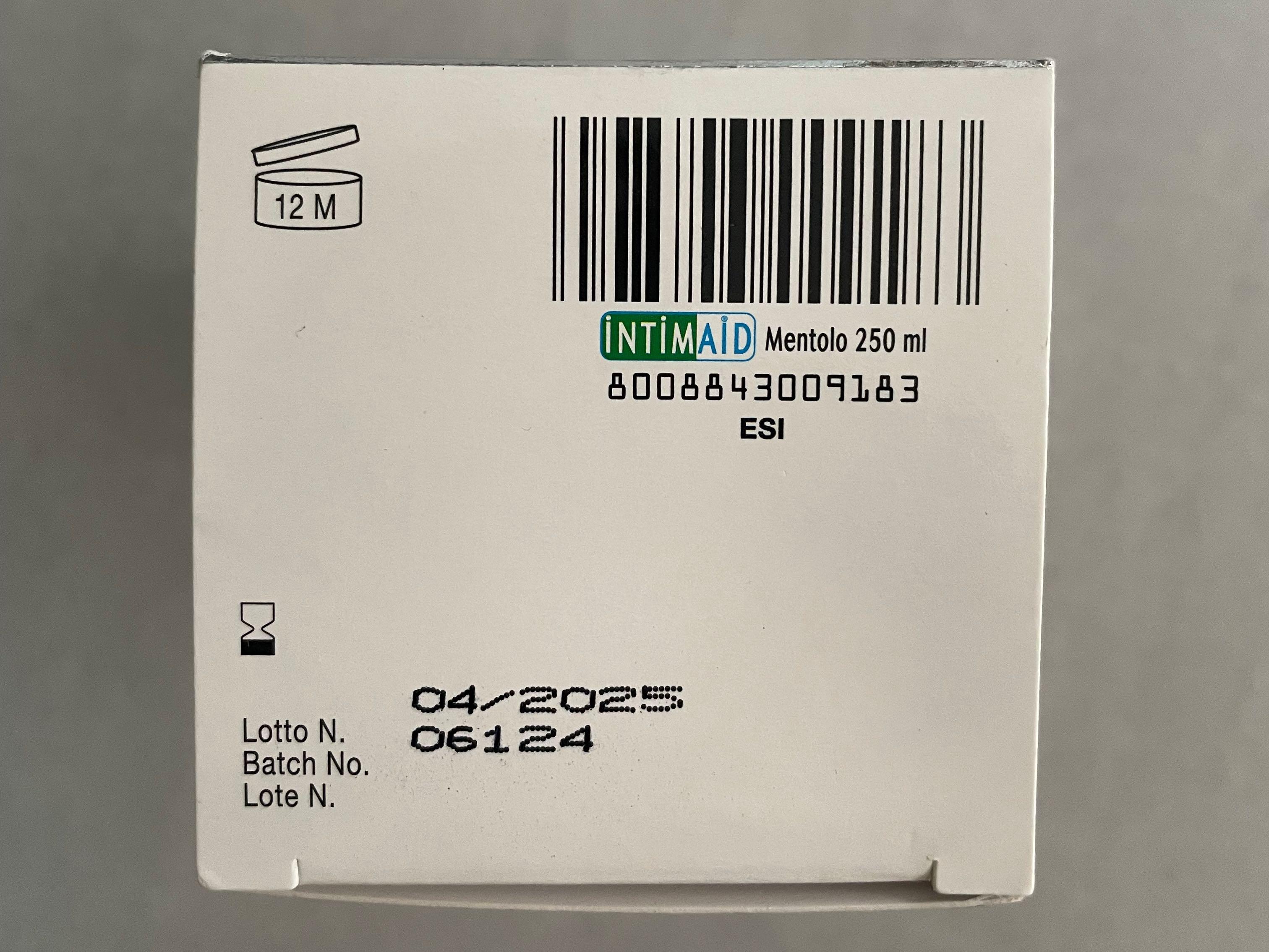 Aloedermal Intimaid intimate feminine hygiene wash 250ml postpartum