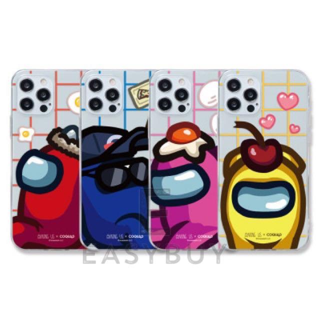 🇰🇷Among Us Check iPhone Clear Case 太空狼人殺地球透明手機保護套