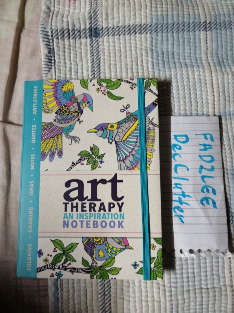 Art Therapy notebook, Hobbies & Toys, Books & Magazines, Children's