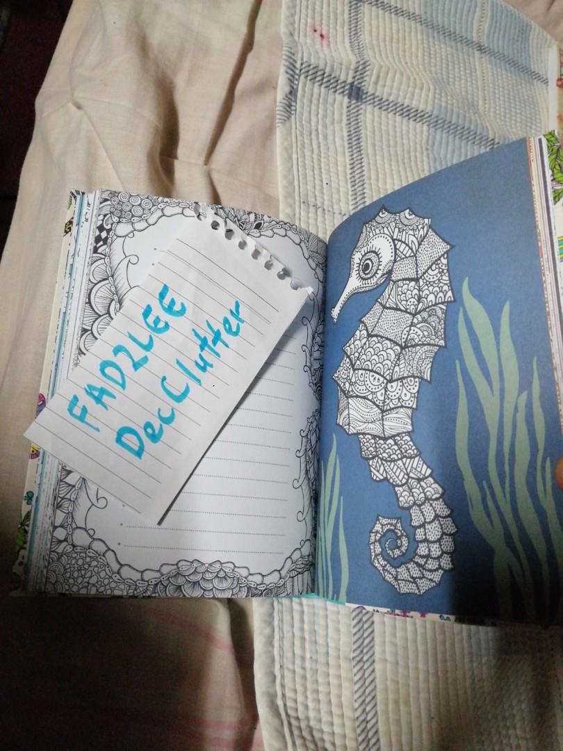 Art Therapy notebook, Hobbies & Toys, Books & Magazines, Children's