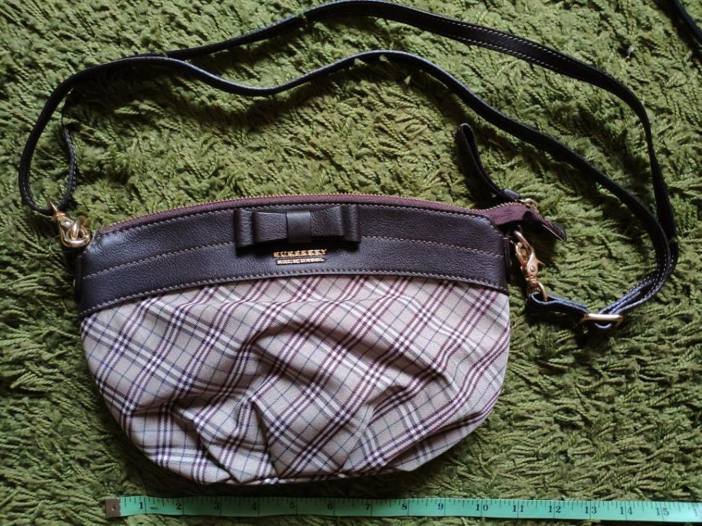 Authentic burberry blue label bag, Women's Fashion, Bags ...