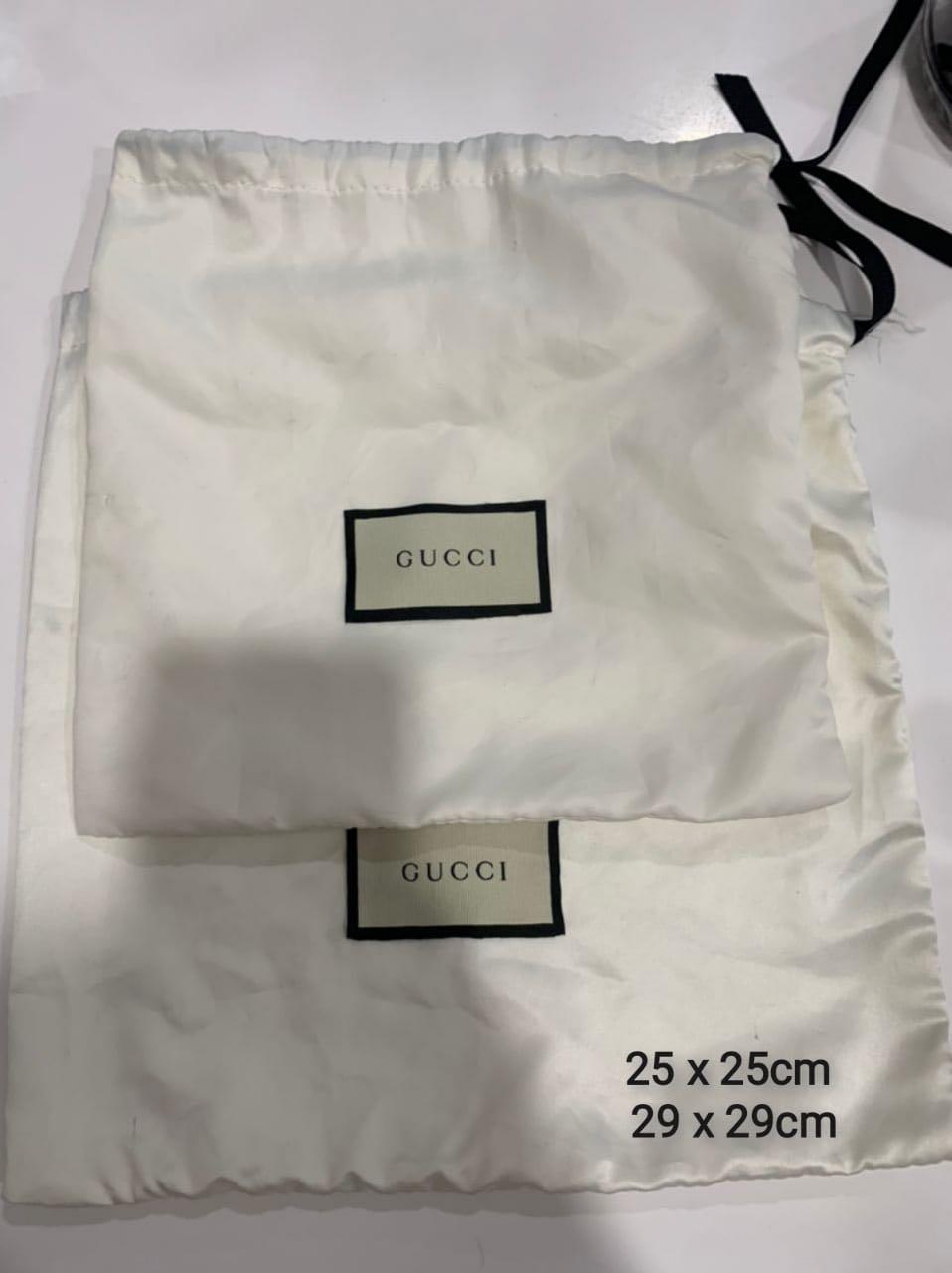 Authentic Gucci Dustbag Various Size And Colour, Luxury, Accessories On  Carousell
