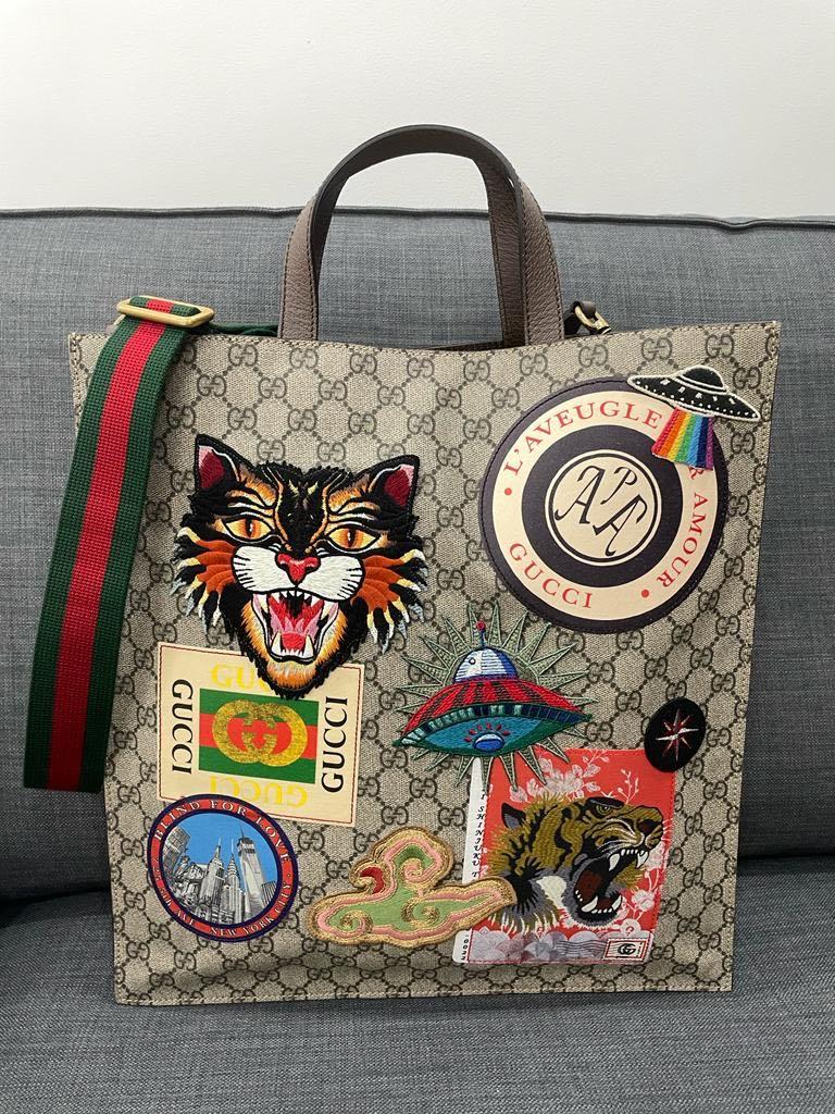 Gucci bag hotsell with red strap