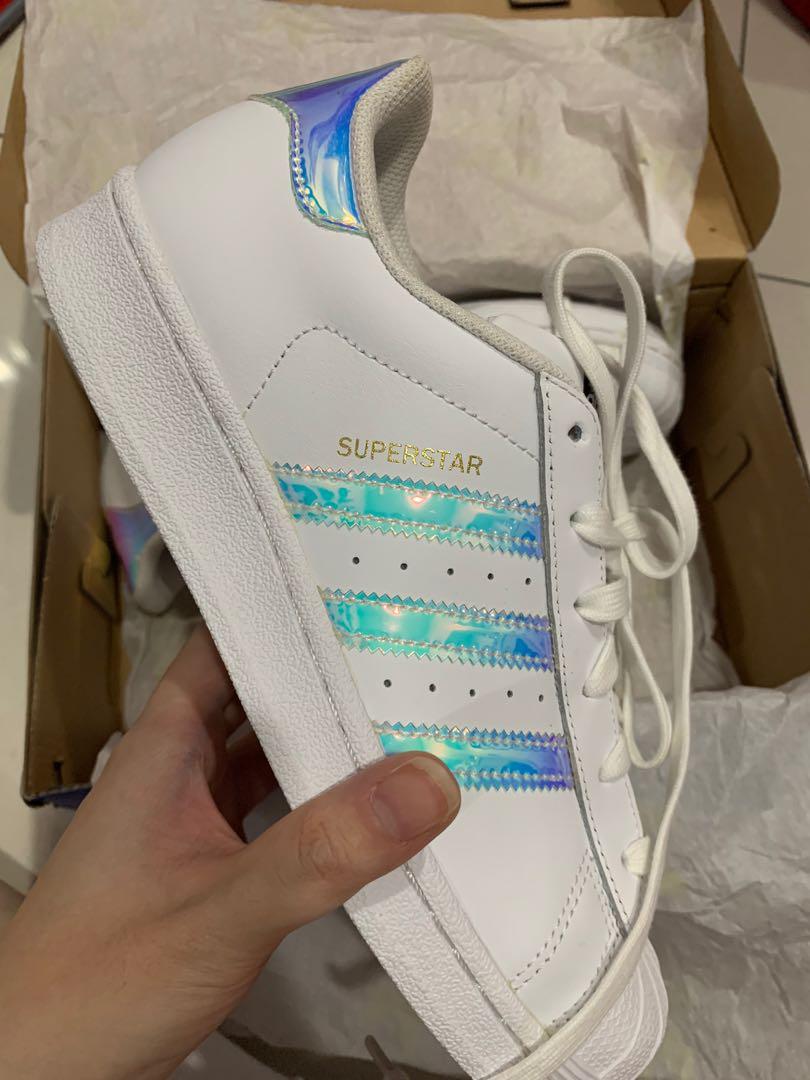 Adidas superstar hologram iridescent limited edition aq6278 outlet