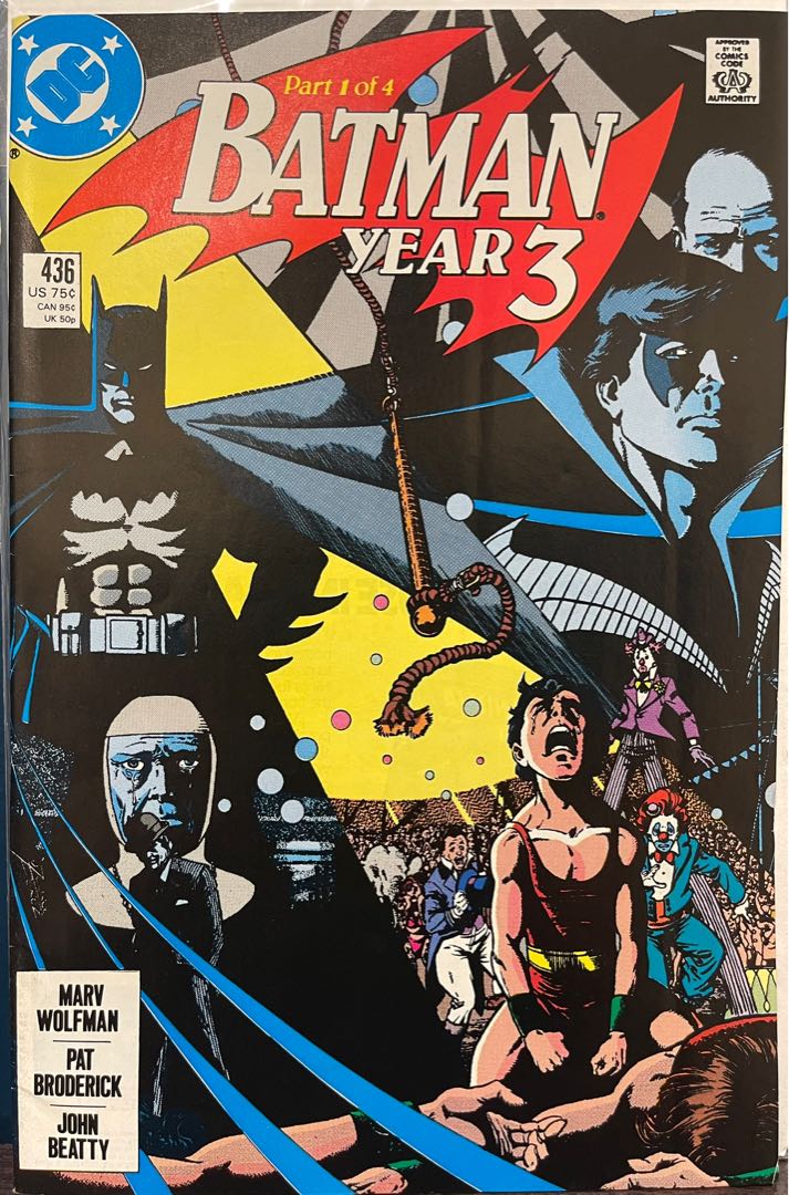 BATMAN #436 ( 1ST TIM DRAKE, ROBIN ) - DC COMICS, Hobbies & Toys, Books &  Magazines, Comics & Manga on Carousell