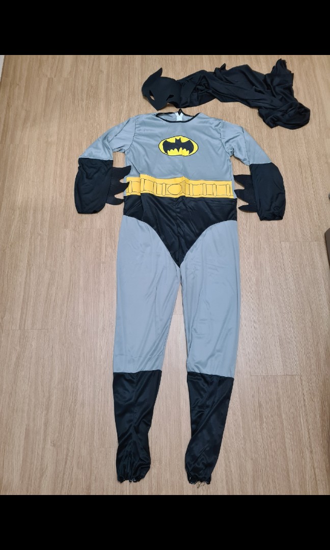 Batman Costume, Men's Fashion, Tops & Sets, Sets & Coordinates on Carousell