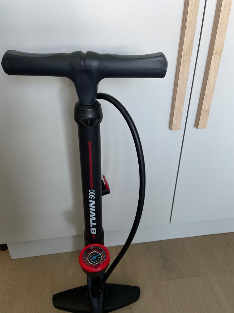 Btwin 500 floor pump clearance